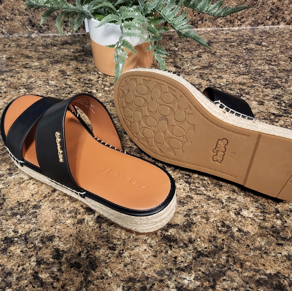 Coach sandals